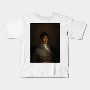 Portrait of Isidoro Maiquez by Francisco Goya Kids T-Shirt